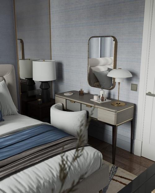 Интерьер квартиры, площадью 80 кв. 04