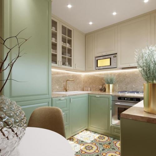 Кухня, в которой продуман каждый сантиметр пространства.