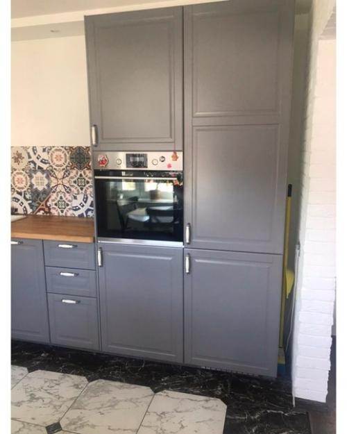 Сделали кухню без верхних шкафчиков. 01