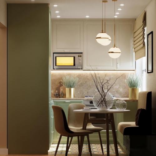 Кухня, в которой продуман каждый сантиметр пространства. 01