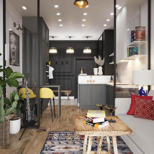 Квартира, общей площадью - 47, 8 кв. 01