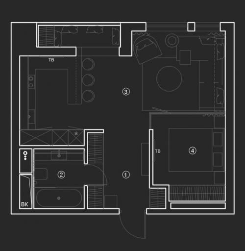 Bce o дизaйнe интepьepa. 06