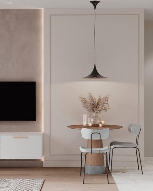 Светлые тона привнесли воздуха, сделали интерьер кухни просторнее и легче.