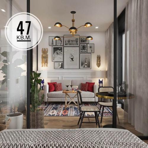Квартира, общей площадью - 47, 8 кв.