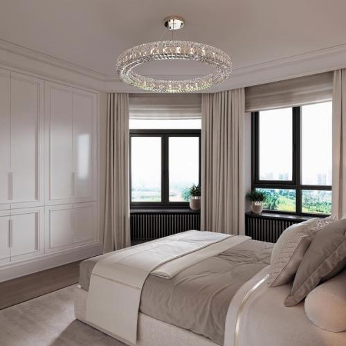 Спальня, светлая и воздушная. 02