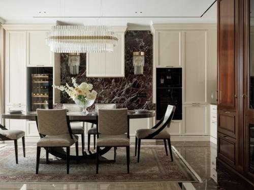 Этот интерьер - воплощение выразительности и изящества, созданное для семьи, ценящей комфорт и красоту. 03