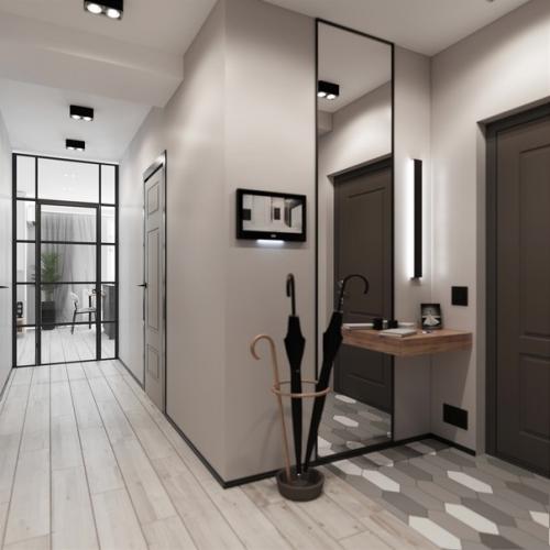 Дизайн коридора в квартире.