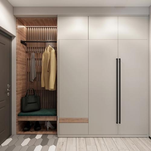 Дизайн коридора в квартире. 01