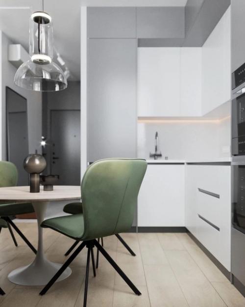 Квартира - студия, общей площадью - 33, 5 кв. 09