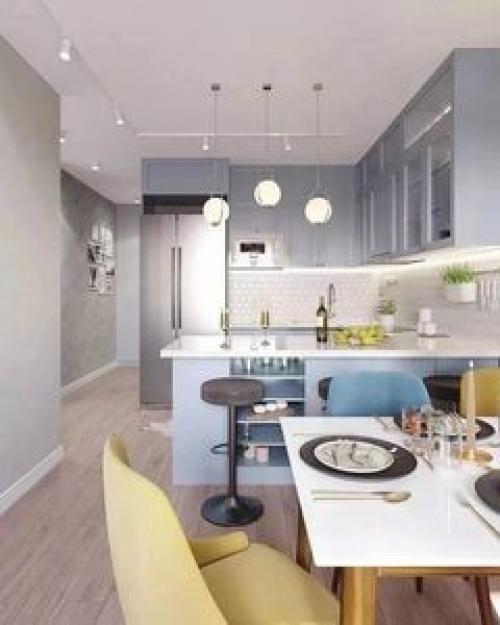 Уютная кухня.  Функционально - художественное помещение.