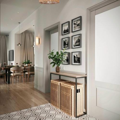 Прихожая - это первое, что встречает нас, когда мы заходим в дом, и именно она задаёт настроение всему интерьеру. 04