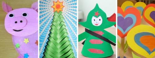 Воспитание творчества: 8 идей бумажных поделок для детей Воспитание творчества: 8 идей бумажных поделок для детей